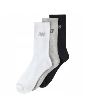 Sosete Sport,  Las51423Eu Wm, Marime: 43-46, Material Usor, Uscare Rapida (100% Poliester), Constructie Respirabila Pentru Ventilatie, Ajustare Confortabila Pe Picior, Lungime Clasica (Crew) Care Protejeaza Glezna, Multicolor, 3 Perechi