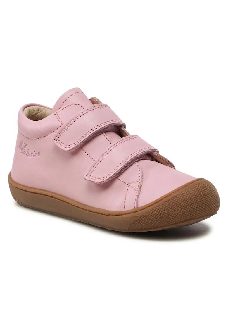Cizme fete  NATURINO COCOON VL, Piele naturala, Roz, Roz