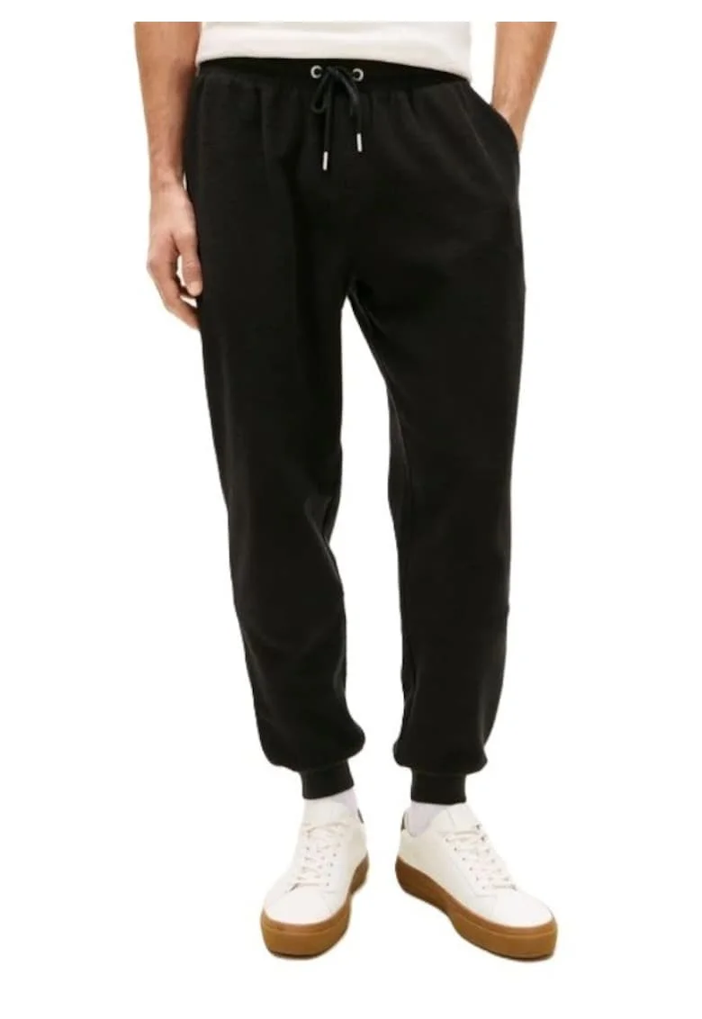 Pantaloni barbati  REVERSED TERRY SWEATPANT, Bumbac, Negru, Negru