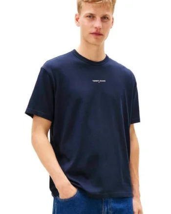 Tricou barbati  TJM RLX LINEAR LOGO TEE EXT, Bumbac, Albastru, Albastru