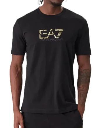 Tricou barbati  TRAIN PREMIUM LABEL M TEE SPECIAL LOGO, Bumbac, Negru, Negru