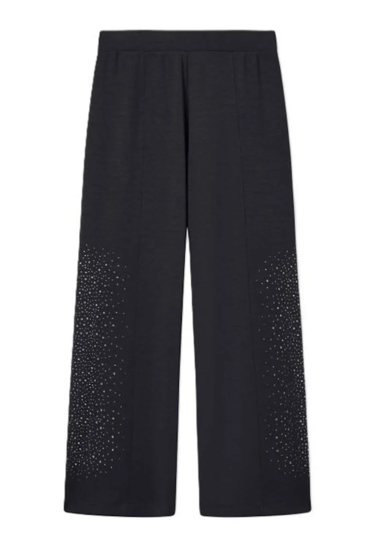 Pantaloni dama  TRAIN PRECIOUS W PANTS OH, Poliester, Gri, Gri