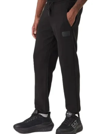 Pantaloni barbati  TRAIN LUX M PANTS CH CO PL, Bumbac, Negru, Negru