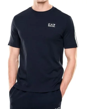 Tricou barbati  TRAIN ITALIAN SPIRIT M TEE SS CO ST, Bumbac, Albastru, Albastru