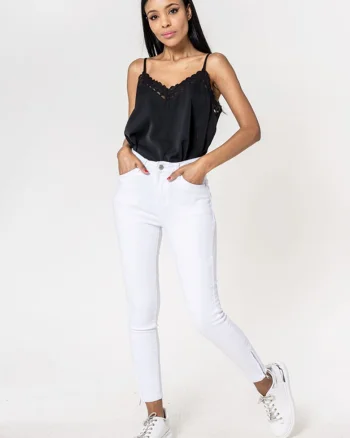 Blugi Dama Albi Slim  P117-10 M10 19057, Albastru