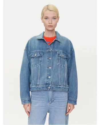 Geaca de blugi dama  albastru, denim