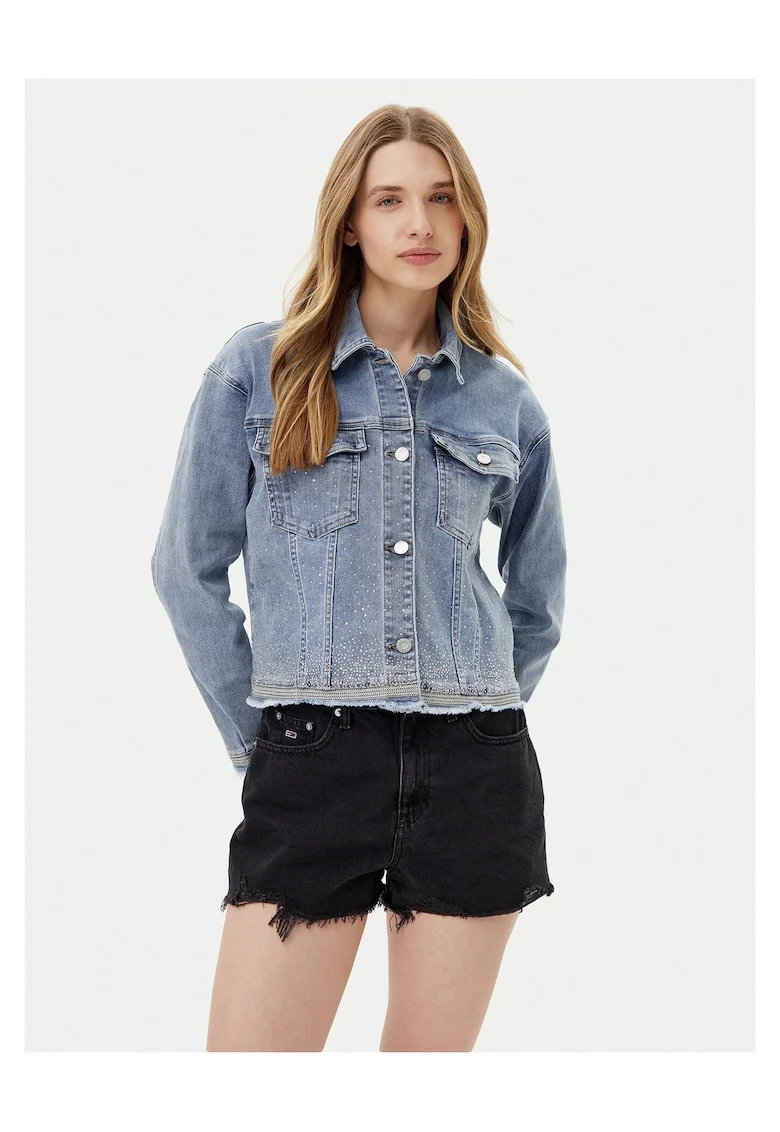 Geaca de blugi dama  albastru, denim,