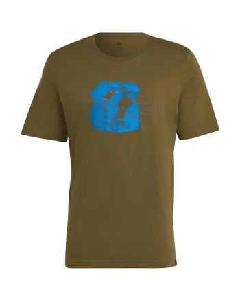 Tricou ciclism barbati  Glory, Kaki