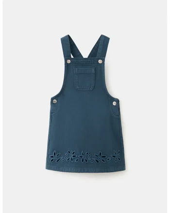 Rochie-sarafan cu decupaje, Albastru inchis