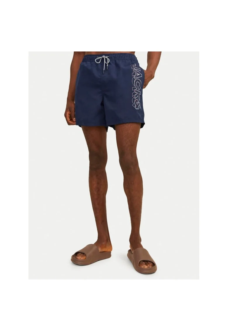 Pantaloni scurti sport barbati,  484255, Bleumarin, Poliester,