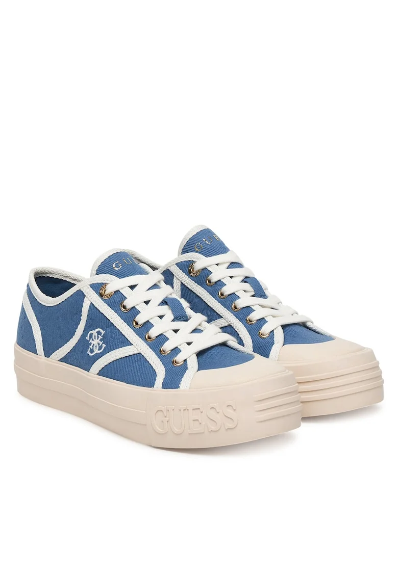 Pantofi sport dama  model DENIM FLPISS FAL12, tesatura, culoare denim,