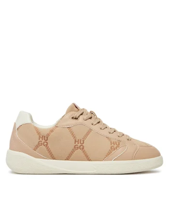 Pantofi sport dama  Open Beige 292, culoare bej, material textil,