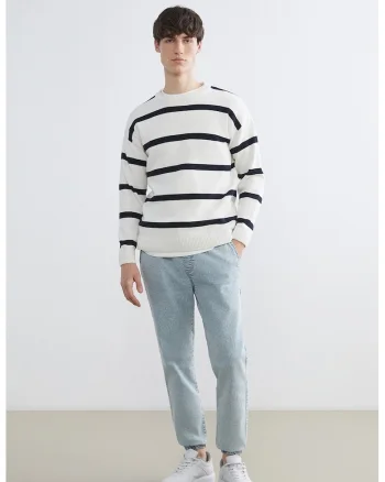 Bluza regular fit cu buzunare, Albastru deschis