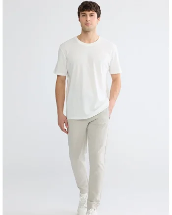 Pantaloni de trening cu buzunare cu fermoar, Verde pal