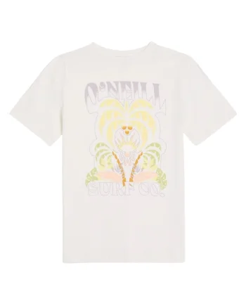 Tricou copii  Front Graphic SS 2025-Alb-176