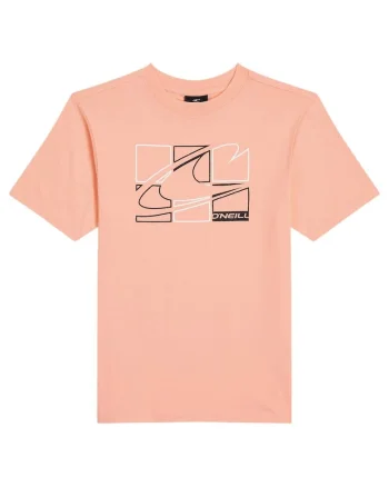 Tricou copii  Graphic SS 2025-Corai-176