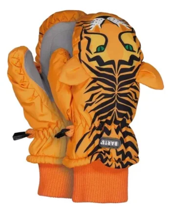 Manusi  Nylon Mitts 3D, Portocaliu, 6-8 ani
