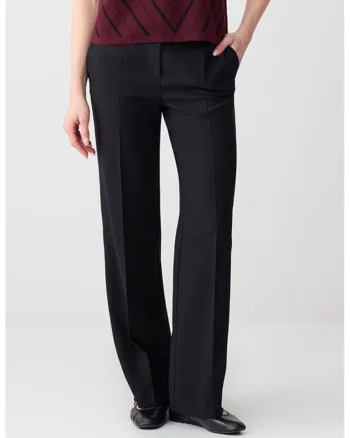Pantaloni drepti cu pensa, Negru