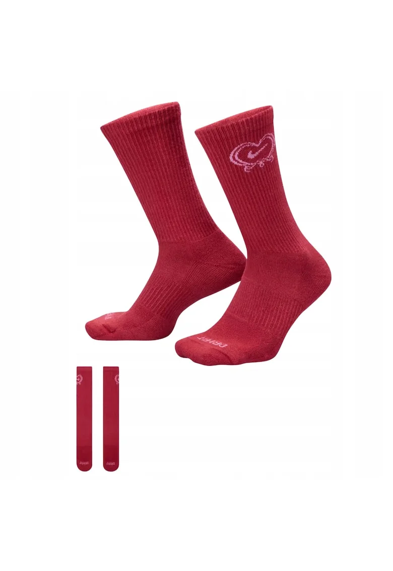 Set Sosete Sport  Everyday IH8626 613 Marime 38 42 Tehnologie Dri Fit Pentru Indepartarea Umezelii Tricot Moale Cu Continut Ridicat De Bumbac Material Respirabil Pentru Confort Ajustare Elastica Pe Forma Piciorului 3 Pachete