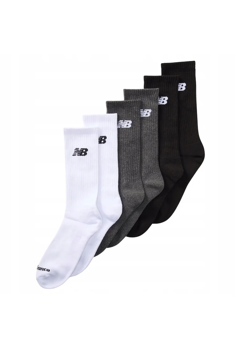 Set Sosete Sport  LAS51296 BM Marime 39 42 Material Respirabil Pentru Confort Zilnic Tehnologie De Evacuare A Umiditatii Pentru Picioare Uscate Ajustare Elastica Inalta Manseta Delicata Anti Alunecare 6 Perechi