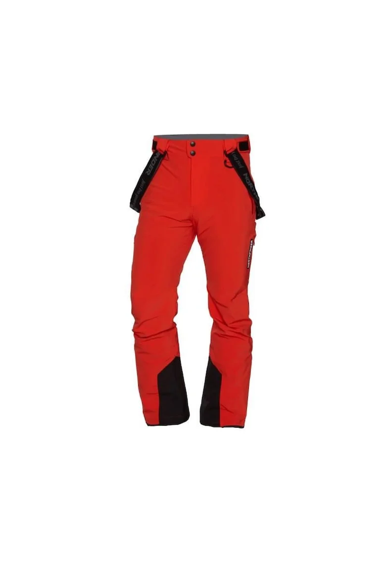 Men's luxury pants with full KREADY equipment, Rosu