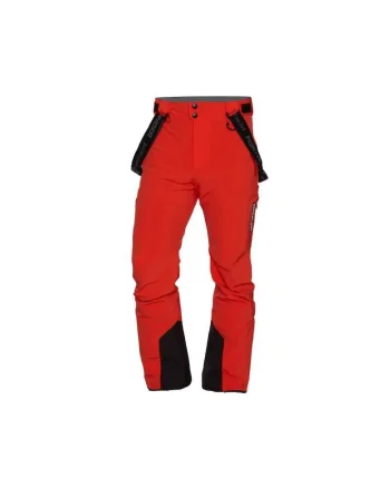 Men's luxury pants with full KREADY equipment, Rosu