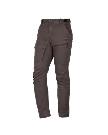 Men's travel pocket pants in cotton style LUCJAN, Maro