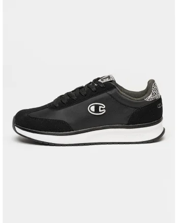 Pantofi sport B-Run cu insertii din material textil, Negru