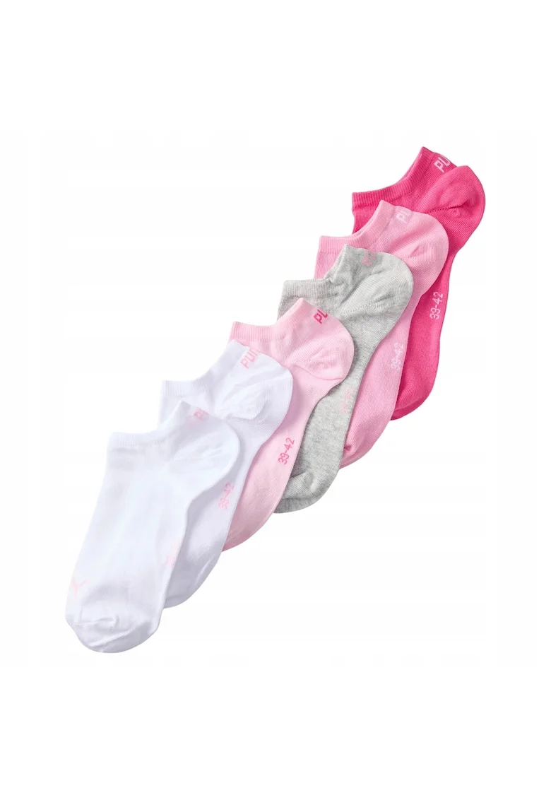 Sosete Sport,  701238879 002, Marime: 47-49, Continut Ridicat De Bumbac Pentru Confort, Constructie Respirabila Care Sustine Ventilatia, Cusaturi Plate Care Minimizeaza Frecarea, Elastic Pentru Prevenirea Alunecarii, Multicolore, 6 Pachete
