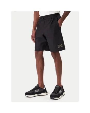 Pantaloni sport barbati,  negru poliester