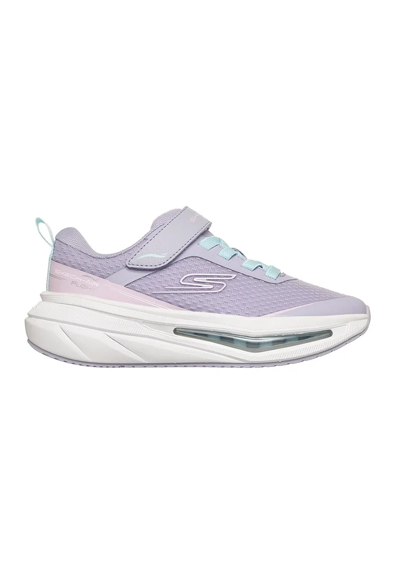 Pantofi sport Skech-Air 5.0 cu talpa wedge, Lila