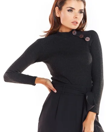 Pulover, Negru - 635488, Negru