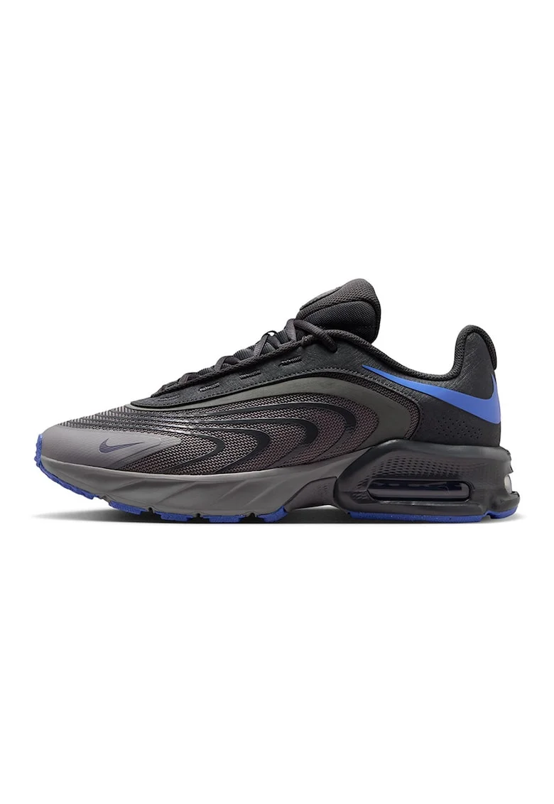Pantofi Air Max low-cut, Negru/Albastru royal