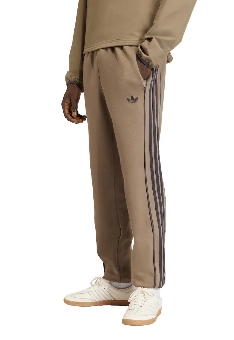 Pantaloni de trening cu talie ajustabila SST 2.0, Negru/Maro camel