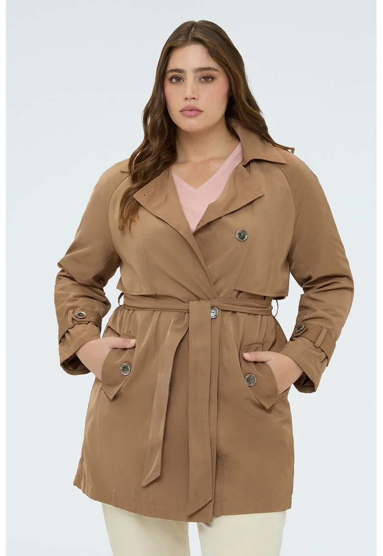 Trenci cu maneci raglan, Caramel