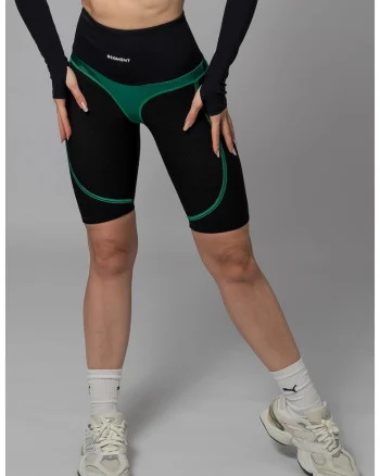 Colanti scurti LaceUp, Verde