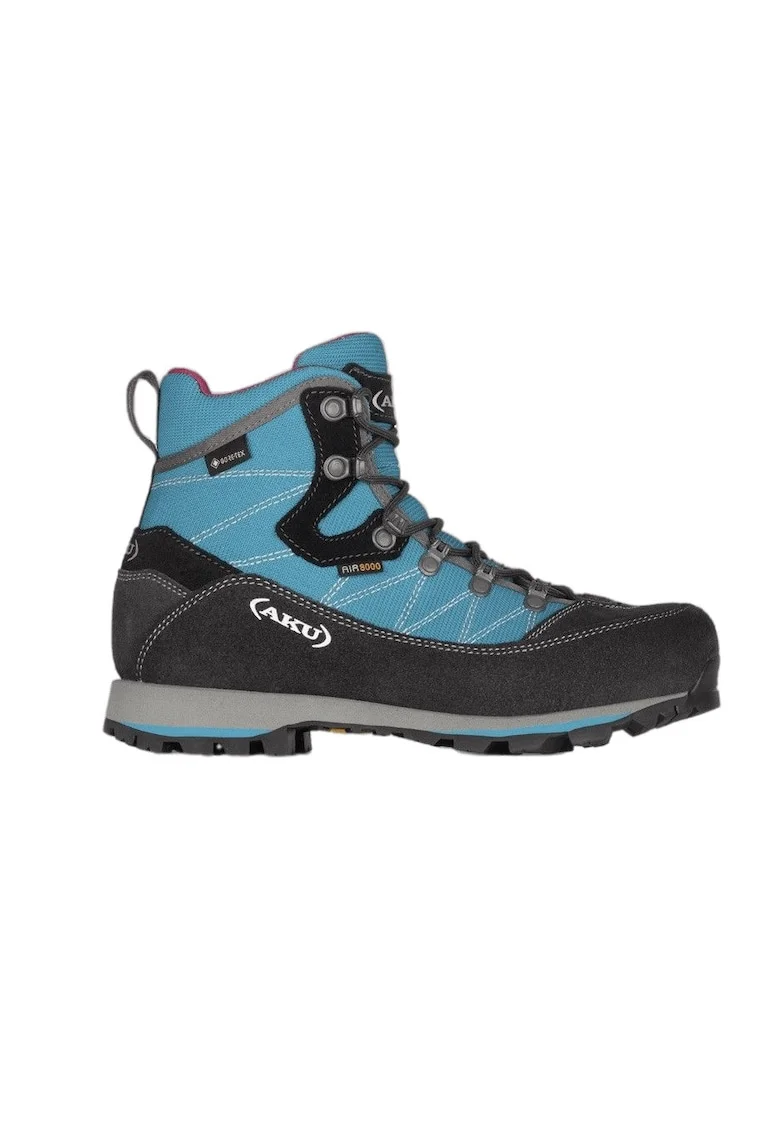 Bocanci trekking dama  Trekker Lite III Wide GTX, Negru/Turcoaz