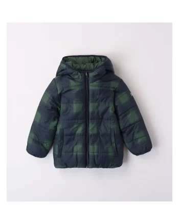 Geaca reversibila de iarna pentru baieti,  4.7523, Verde/Bleumarin, Verde/Bleumarin