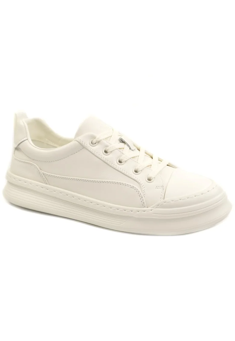 Pantofi barbati piele naturala 5310, Alb