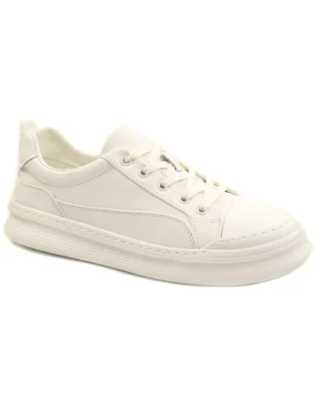 Pantofi barbati piele naturala 5310, Alb