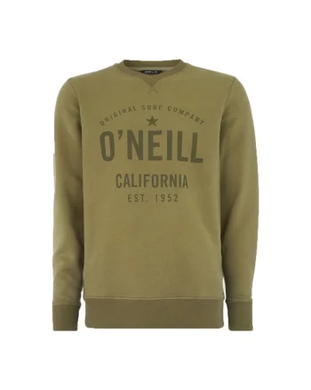 Hanorac  LM Hensley Crew Sweatshirt, Kaki