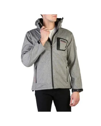 Geaca barbati  model Texshell_man_04, Gri