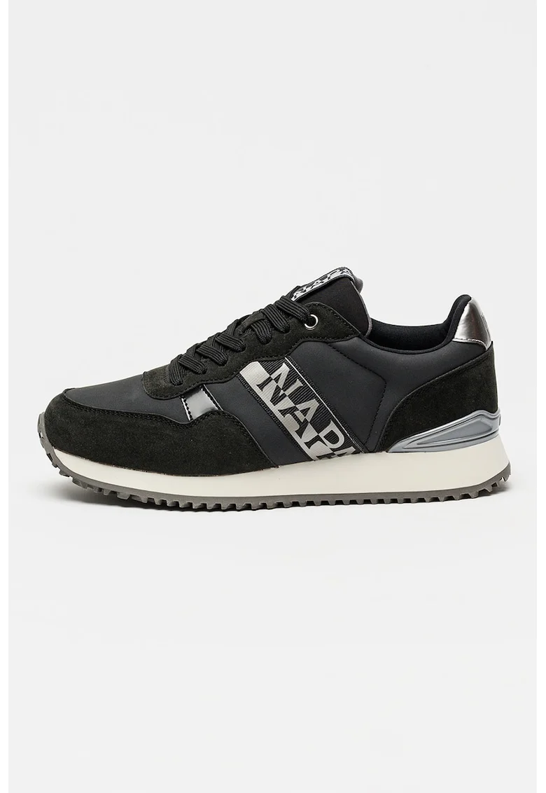 Pantofi sport Astra cu logo, Negru/Gri