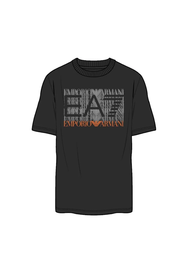 Tricou  EA7 Graphic Series 29500, Negru