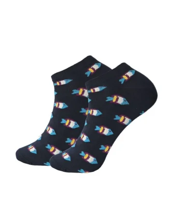 Sosete scurte bumbac barbati, SBGW2D.2PESTI,, Multicolor