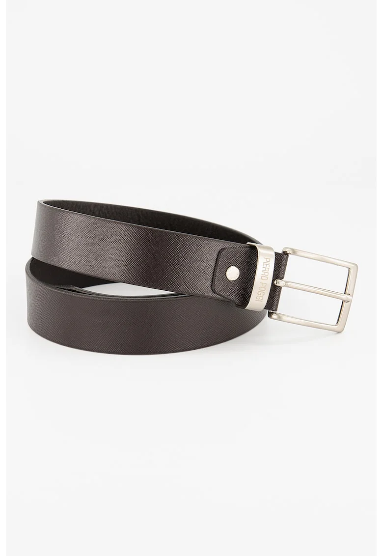 Curea de piele saffiano
