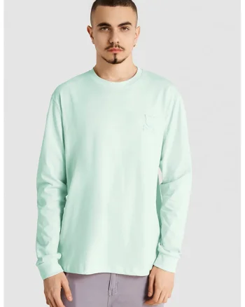 Bluza unisex de bumbac, Verde menta