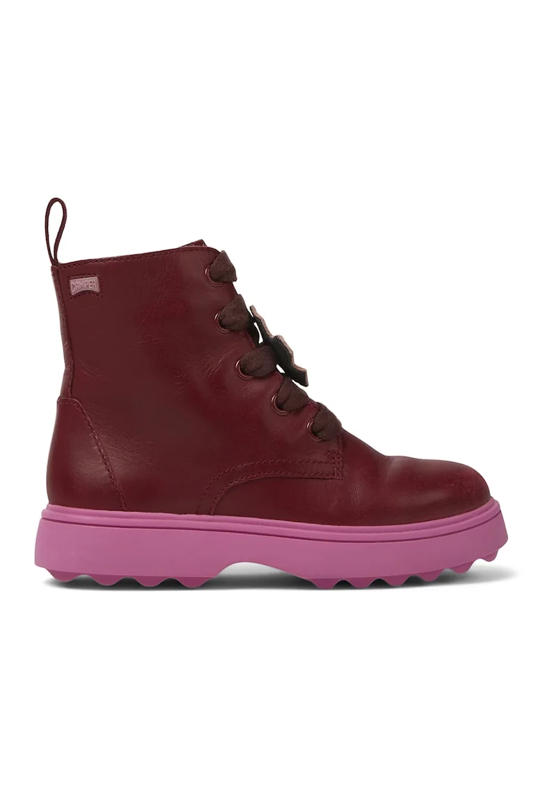 Ghete de piele Norte Twins 479, Visiniu