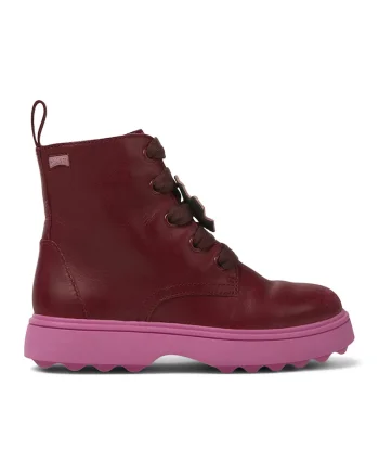 Ghete de piele Norte Twins 479, Visiniu
