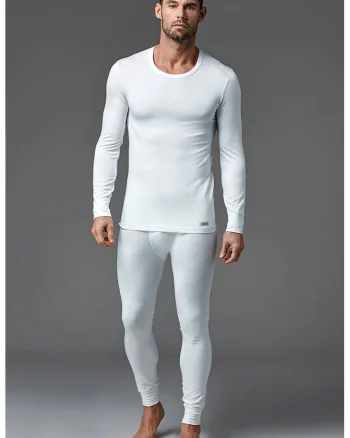 Bluza termica uni, Alb murdar